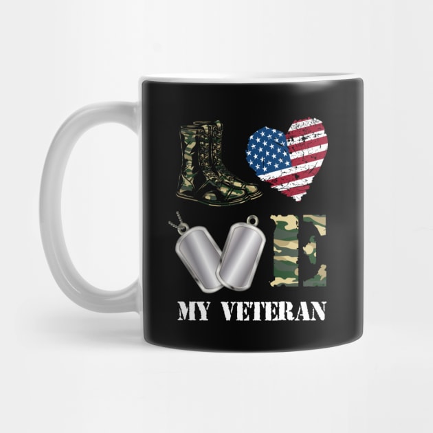 I Love My Veteran by teesinc